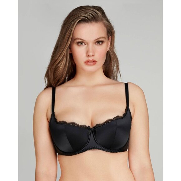 Agent Provocateur Sloane Black Bra 34E NWOT - Picture 2 of 16